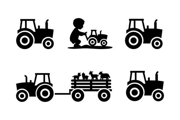 Download Farm Animal &amp; Tractor Birthday Party - Birthday Collection