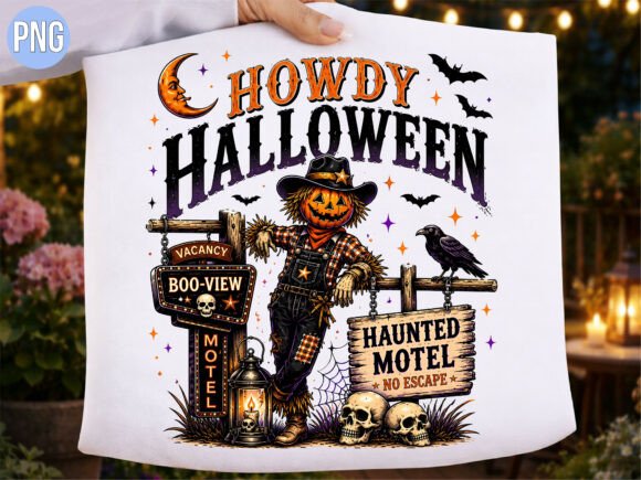 Download Howdy Halloween Scarecrow PNG T-shirt - Scarecrow png Collection
