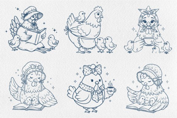 Download Mama Hen Mothers Day SVG Farm Bundle. - Premium Resources