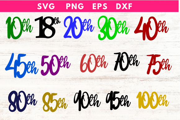 Download Landmark Birthday Age Cake Topper Svg - Birthday Collection